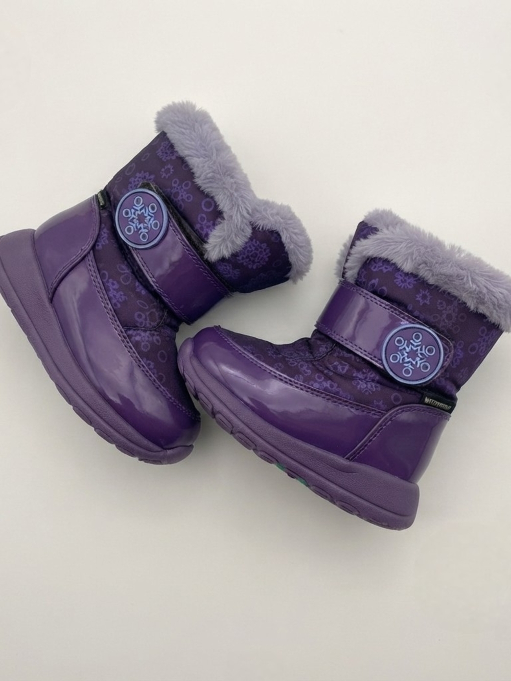 Cougar Bella Girls Toddler Purple Waterproof Winter Boots Faux Fur Size 7M